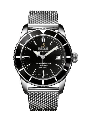 Breitling Superocean Heritage 42 Stainless Steel / Black / Volcano Black / Milanese A1732124.BA61.154A