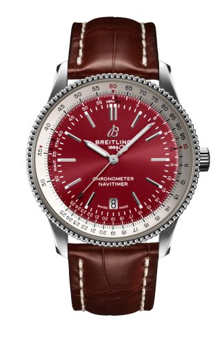 Breitling Navitimer Automatic 41 Automatic Stainless Steel / Red A173265A1K1P2