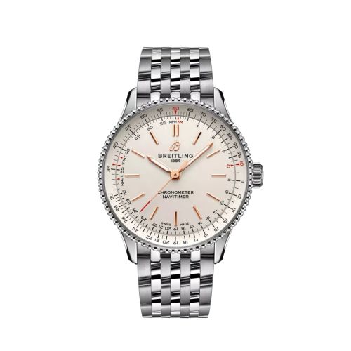 Breitling Navitimer Automatic 36 Stainless Steel / Silver / Bracelet A17327211G1A1