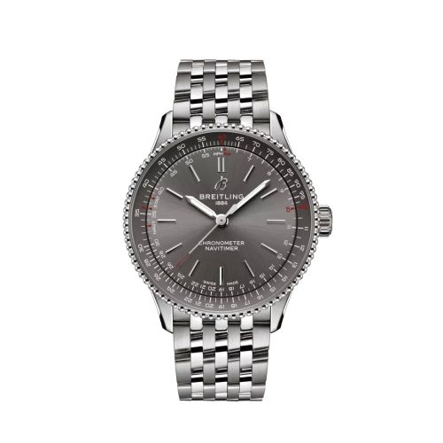 Breitling Navitimer Automatic 36 Stainless Steel / Grey / Bracelet A17327381B1A1