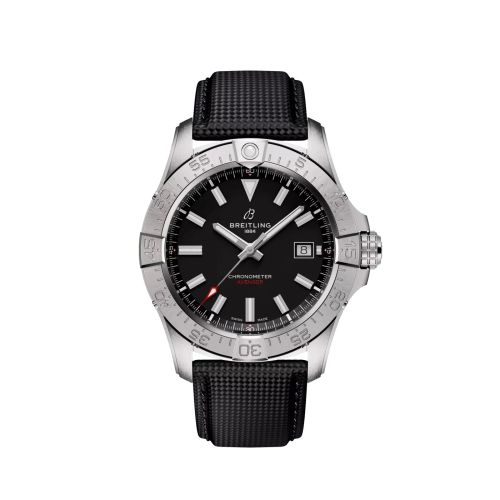 Breitling Avenger Automatic 42 Stainless Steel / Black / Strap A17328101B1X1