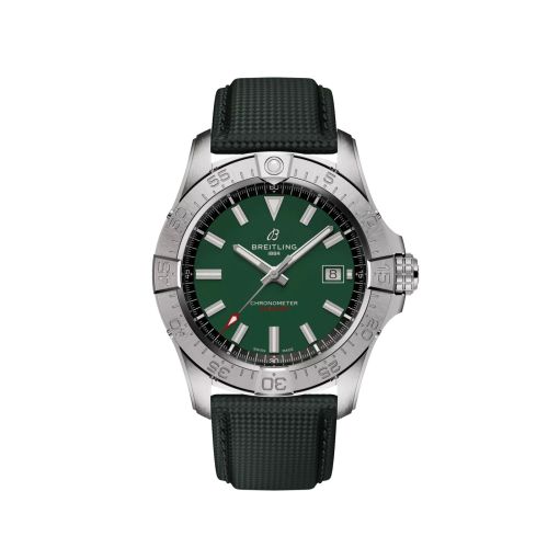 Breitling Avenger Automatic 42 Stainless Steel / Green / Strap A17328101L1X1