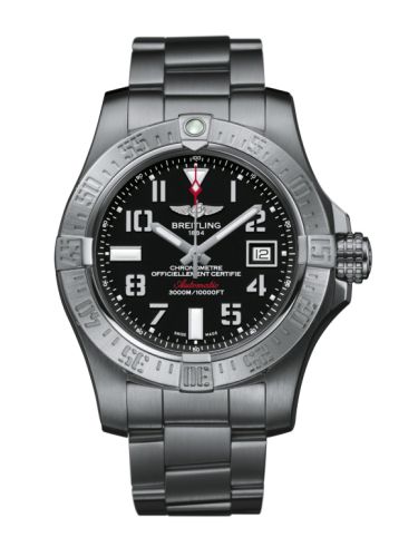 Breitling Avenger II Seawolf Stainless Steel / Volcano Black / Bracelet A17331101B2A1