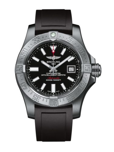 Breitling Avenger II Seawolf Stainless Steel / Volcano Black / Rubber A1733110/BC30/131S