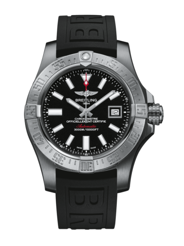 Breitling Avenger II Seawolf Stainless Steel / Volcano Black / Rubber / Folding A1733110/BC30/153S/A20DSA.2