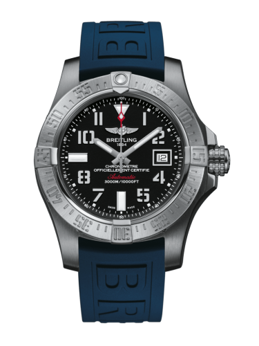 Breitling Avenger II Seawolf Stainless Steel / Volcano Black / Rubber / Folding A1733110/BC31/158S/A20SS.1