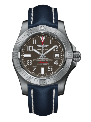 Breitling Avenger II Seawolf Stainless Steel / Tungsten Gray / Calf / Pin A1733110/F563/105X/A20BASA.1