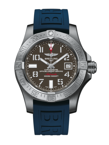 Breitling Avenger II Seawolf Stainless Steel / Tungsten Gray / Rubber / Pin A1733110/F563/158S/A20SS.1