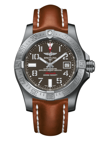 Breitling Avenger II Seawolf Stainless Steel / Tungsten Gray / Calf / Folding A1733110/F563/434X/A20DSA.1