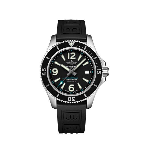 Breitling Superocean 42 Stainless Steel / Black - Premiers de Cordée A173666A1B1S1