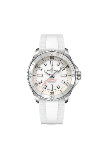 Breitling SuperOcean Automatic 42 Stainless Steel / White / Japan A17375A71A1S1