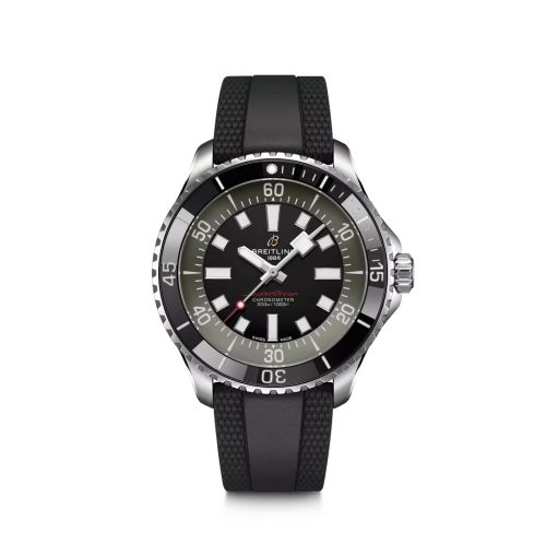 Breitling SuperOcean Automatic 44 Stainless Steel / Black / UK A173765A1B1S1