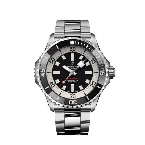 Breitling SuperOcean Automatic 46 Stainless Steel / Black / Bracelet A17378211B1A1