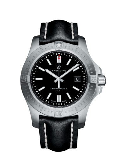 Breitling Chronomat Colt 44 Automatic Black / Calf / Pin A17388101B1X1