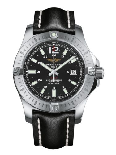 Breitling Colt 44 Automatic Volcano Black / Calf A1738811.BD44.435X