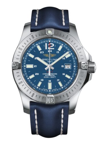 Breitling Colt 44 Automatic Mariner Blue / Calf A1738811.C906.105X