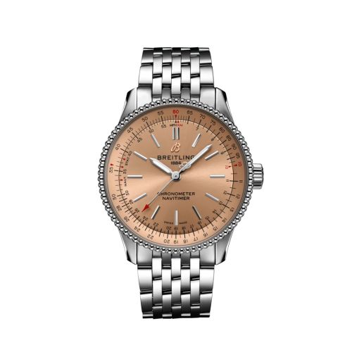 Breitling Navitimer 1 35 Automatic Stainless Steel / Copper / Bracelet A17395201K1A1