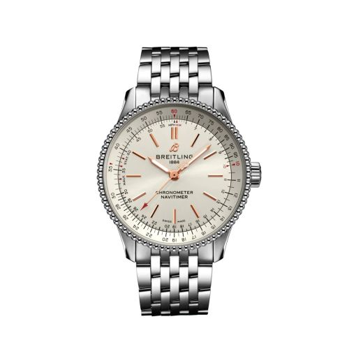 Breitling Navitimer 1 35 Automatic Stainless Steel / Silver / Bracelet A17395F41G1A1