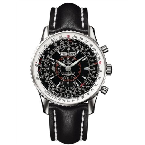 Breitling Montbillant Datora Black / Calf A2133012.B571.435X