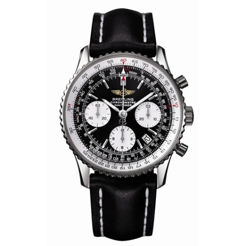 Breitling Navitimer Black / Black Calf A2332212/B635