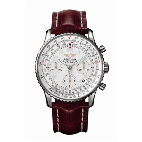 Breitling Navitimer Silver / Alligator A2332212/G533
