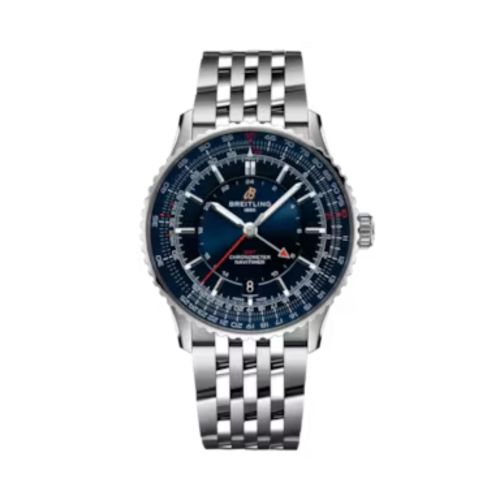 Breitling Navitimer GMT 41 Automatic Stainless Steel / Blue / Bracelet / Samurai Japan A323103A1C1A1