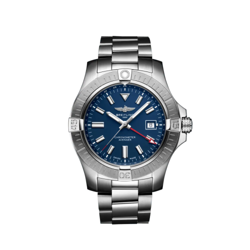 Breitling Avenger Automatic GMT 45 Stainless Steel / Blue / Bracelet A32395101C1A1