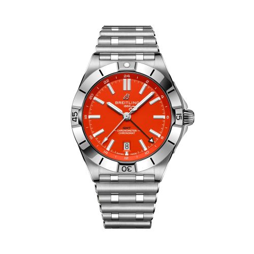 Breitling Chronomat Automatic GMT 40 NFL Cincinnati Bengals Edition A32398C21O1A1