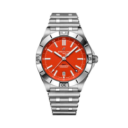 Breitling Chronomat Automatic GMT 40 NFL Denver Broncos Edition A32398C81O1A1