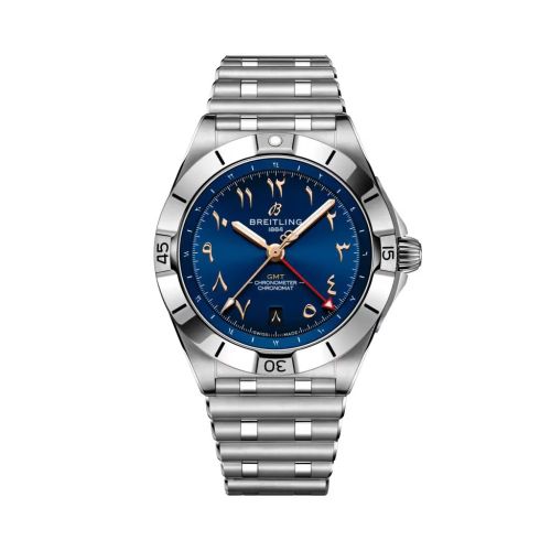 Breitling Chronomat 40 GMT Stainless Steel / Blue / Malaysia A32398E71C1A1