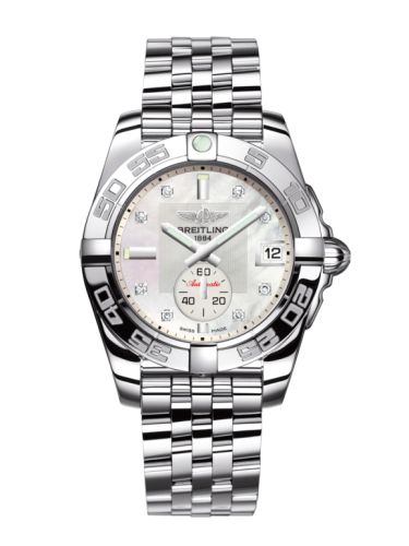 Breitling Galactic 36 Automatic Stainless Steel / Pearl Diamond / Bracelet A37330121A1A1