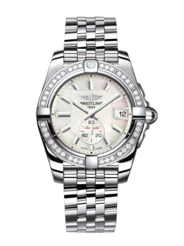 Breitling Galactic 36 Automatic Stainless Steel / Diamond / Pearl / Bracelet A3733053/A716/376A