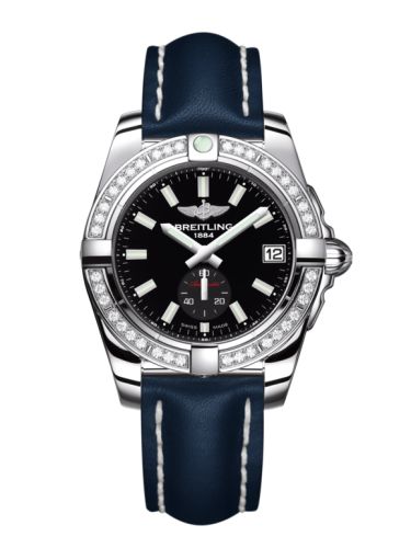 Breitling Galactic 36 Automatic Stainless Steel / Diamond / Onyx Black / Calf A3733053/BE77/194X/A16BA.1