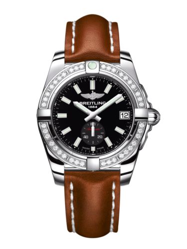 Breitling Galactic 36 Automatic Stainless Steel / Diamond / Onyx Black / Calf A3733053/BE77/412X/A16BA.1