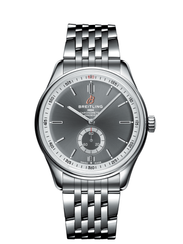 Breitling Premier Automatic 40 Stainless Steel / Anthracite / Bracelet A37340351B1A1