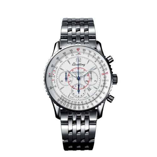 Breitling Montbillant 38 Stainless Steel / White / Japan Special Edition A4137012/G789/223A