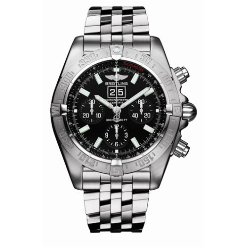 Breitling Chronomat Blackbird Big Date Polished / Black A4435912/B811