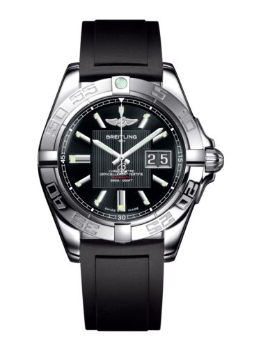 Breitling Galactic 41 Stainless Steel / Trophy Black / Rubber A49350L2.BA07.132S