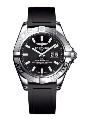 Breitling Galactic 41 Stainless Steel / Onyx Black / Rubber A49350L2.BE58.132S