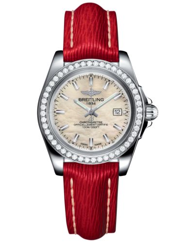 Breitling Galactic 32 Sleek Edition Stainless Steel / Diamond / Pearl / Sahara A7133053/A800/209X/A14BA.1