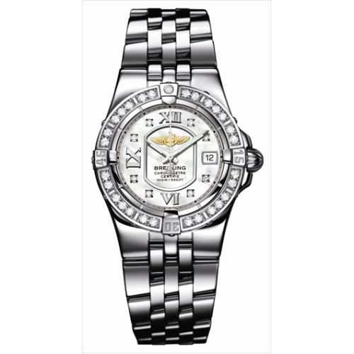 Breitling Starliner 2008 Diamond Bezel / MOP A7134012.A679