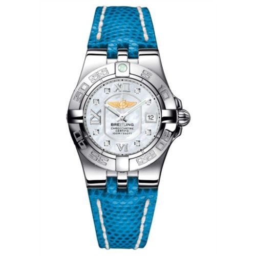 Breitling Galactic 30 MOP / Blue Teju A71340L2.A679.169Z