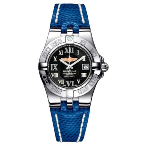 Breitling Galactic 30 Black / Roman / Blue Teju A71340L2.B950.163Z