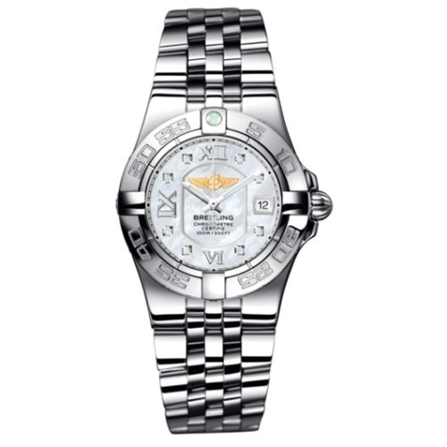 Breitling Galactic 30 MOP / Bracelet A71340L2A679368A