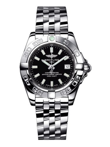 Breitling Galactic 32 Stainless Steel / Onyx Black / Bracelet A71356L2.BE76.367A