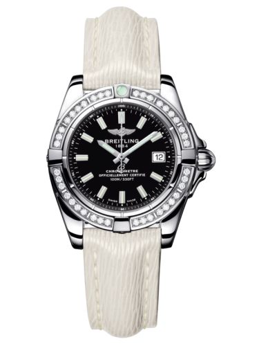 Breitling Galactic 32 Stainless Steel / Diamond / Onyx Black / Sahara A71356LA.BE76.235X
