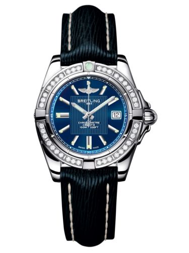 Breitling Galactic 32 Stainless Steel / Diamond / Metallica Blue / Sahara A71356LA.C811.210X