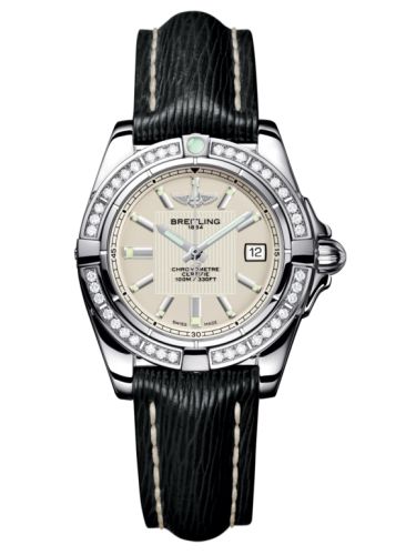 Breitling Galactic 32 Stainless Steel / Diamond / Sierra Silver / Sahara A71356LA.G702.208X