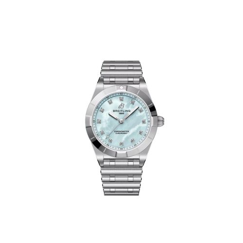 Breitling Chronomat 28 Stainless Steel / Blue MOP A72310101C1A1