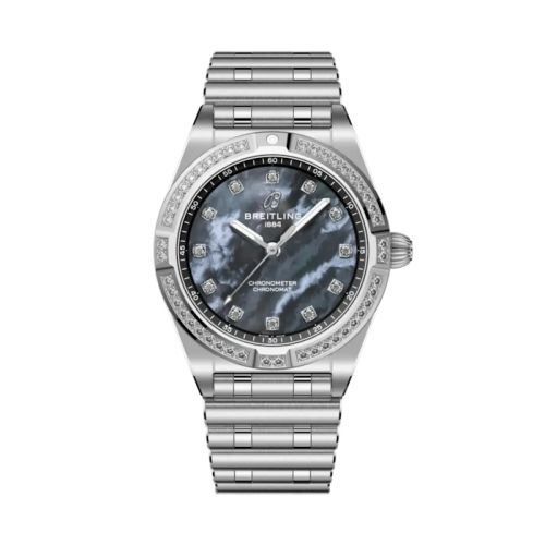Breitling Chronomat 28 Stainless Steel - Diamond / Black MOP A72310531G1A1